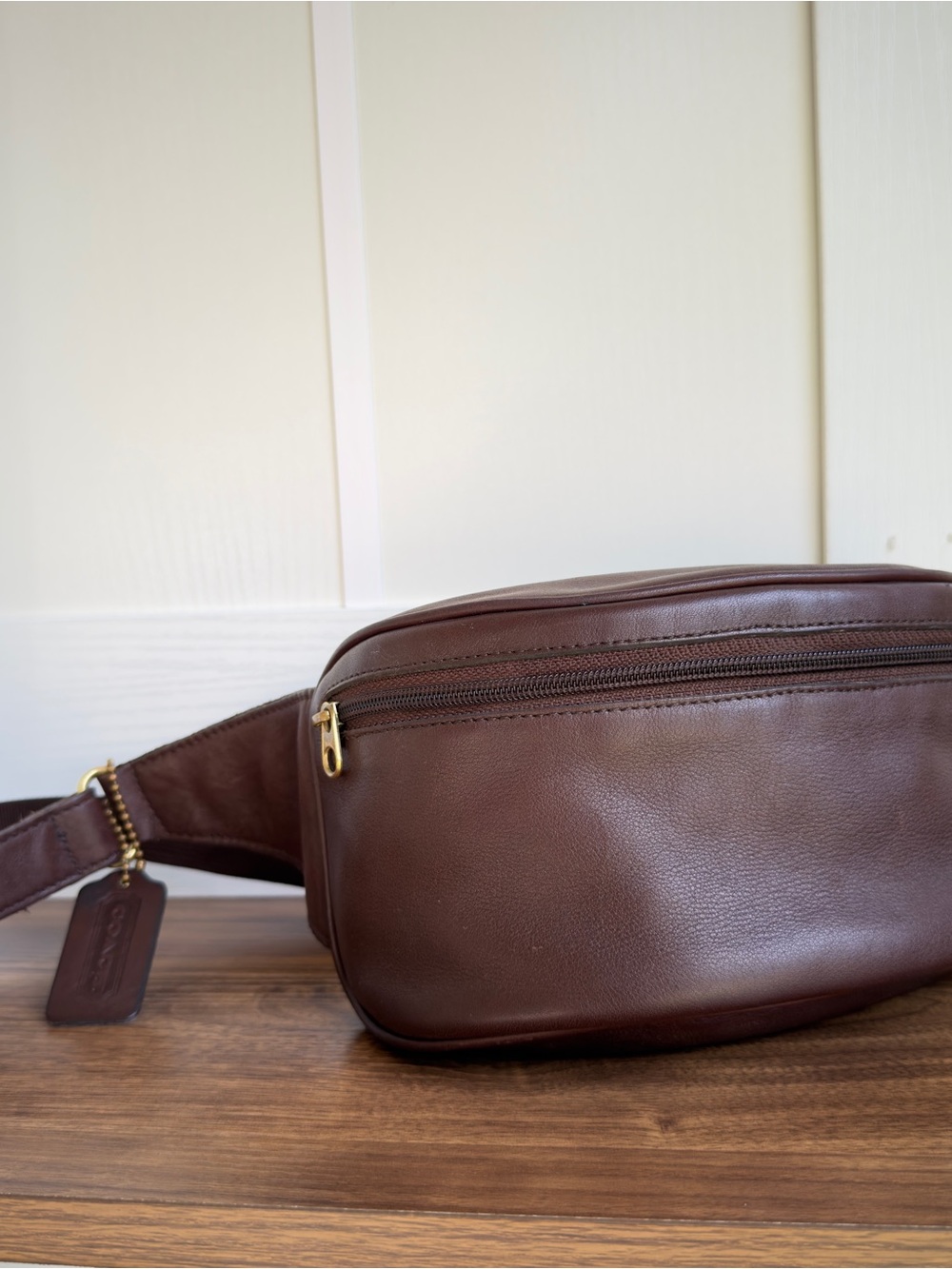 Vintage Coach Canteen Waist
Fanny Pack Brown Leather Bag
#0515 XS/S USA 90's - Picture 4 of 9